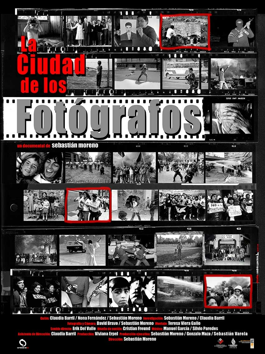 sebastian-moreno-realisateur-documentaire-chilien-film-la-ciudad-de-los-fotografos-peliculas-del-pez-photographie-chilienne-reportage-societe-photojournalisme-dictature17La Ciudad Affiche